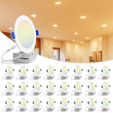 low cost led recessed can lights with junction box|6 led recessed lighting 5000k.